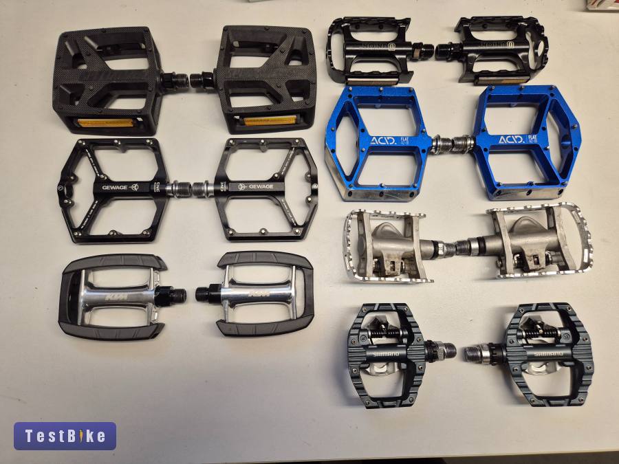 Specialized, Cube, KTM, Shimano pedál.