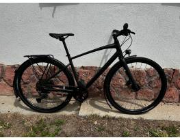 Specialized Sirrus X 3.0 EQ, matt fekete, M-es, fitness/váro