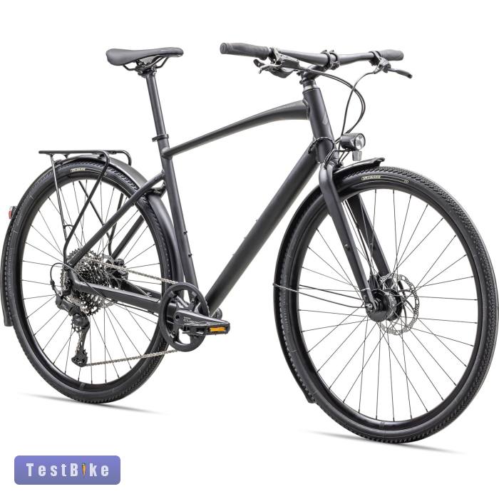 Specialized Sirrus X 3.0 EQ, mattfekete, M-es, fitness/város