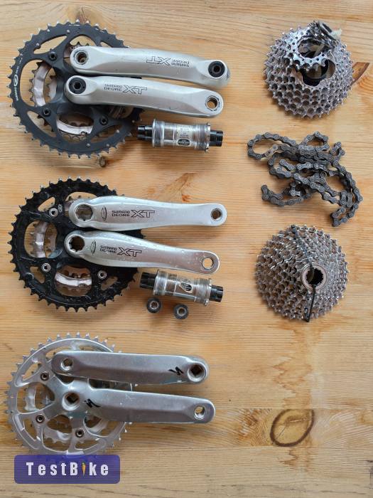 Specialized Strongarm, Shimano XT M750/1/2 hajtás