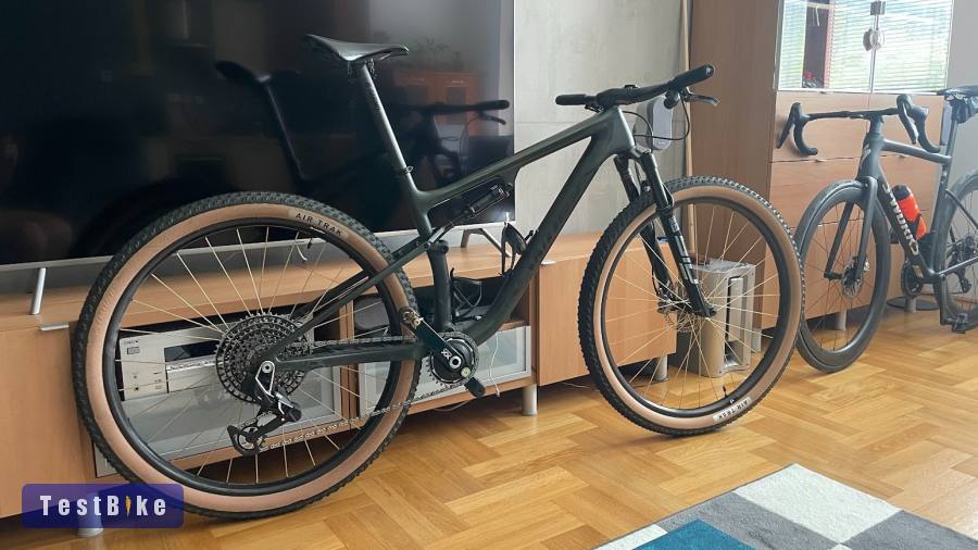 Specialized Sworks-Epic váz (L) + kerékszett + teleszkóp