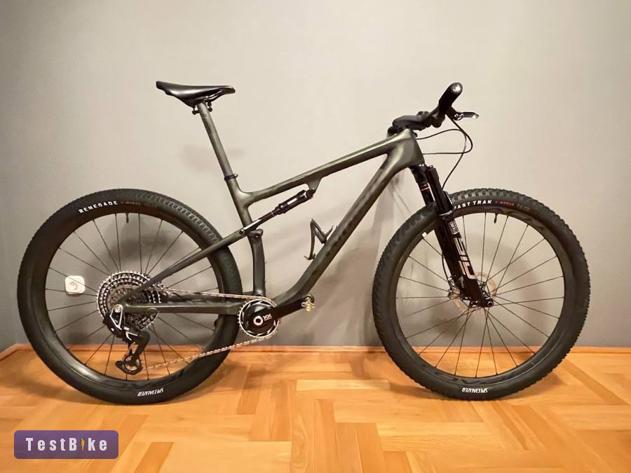 Specialized Sworks-Epic váz (L) + kerékszett + teleszkóp