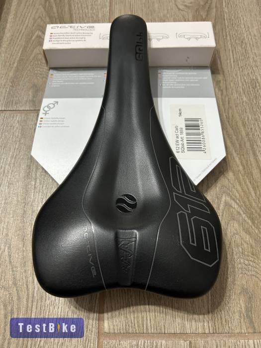 SQlab 612 Ergowave Carbon Nyereg 14 cm-es