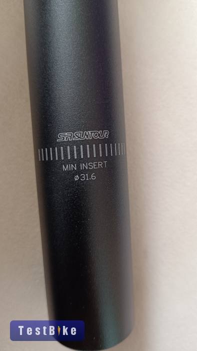 SR SUNTOUR NCX rugós nyeregcső, Ø-31.6 mm, 400 mm