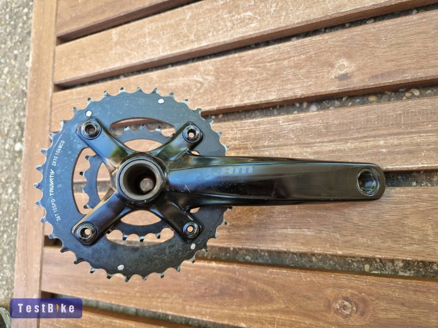 Sram 2x10 integrált tengelyes hajtómű és középcsapágy