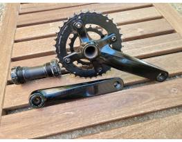 Sram 2x10 integrált tengelyes hajtómű és középcsapágy