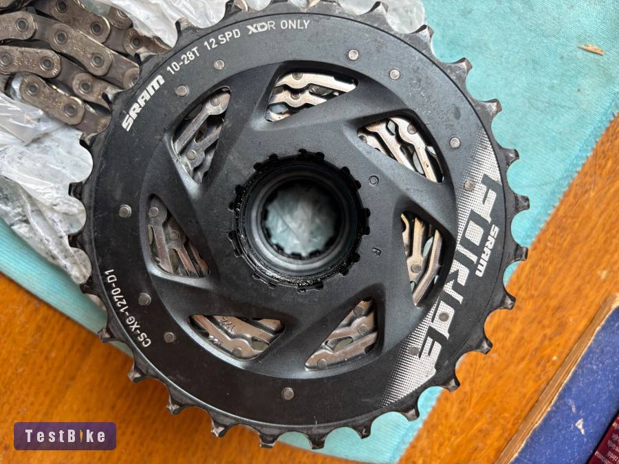 Sram AXS Force 10-28 + lánc