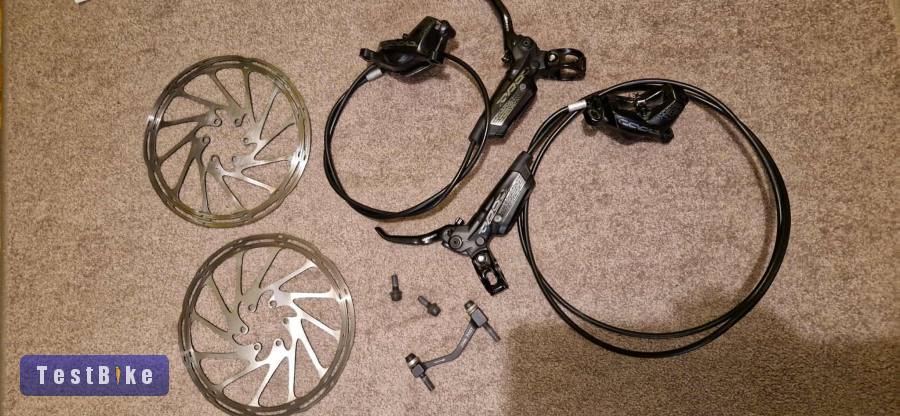 Sram Code R fékszett - tárcsákkal, adapterrel, csavarokkal