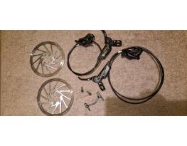 Sram Code R fékszett - tárcsákkal, adapterrel, csavarokkal