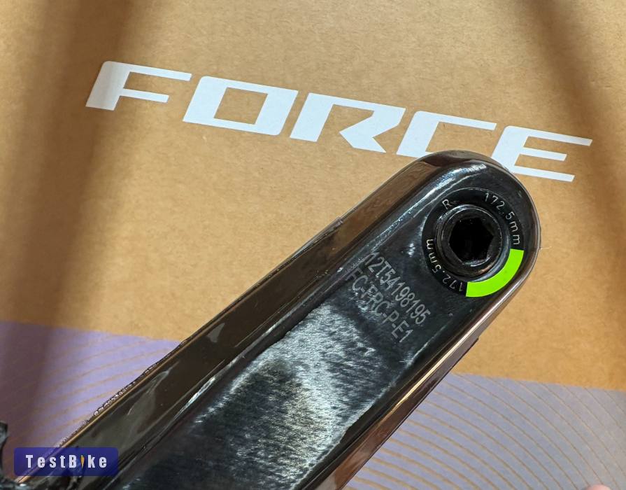 Sram Force E1 AXS DUB wattmérős hajtómű új