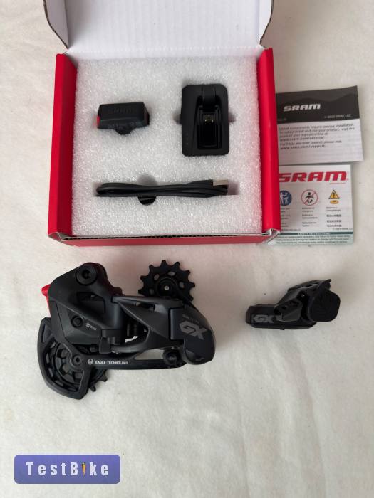 Sram GX AXS hátsó valtó + kar + aksi + töltő Új