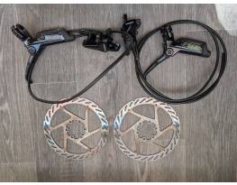 Sram Level T fészett + Avid G2CS 160mm tárcsa párban