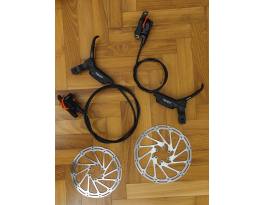 Sram Level tárcsafékszett 80/140cm cső + 180/160mm tárcsa