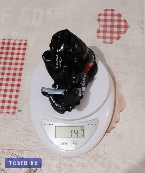 Sram Red hátsó váltó. Használt, új állapotú! 10 speed, Black
