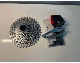 Sram Rival AXS első váltó, fogaskoszorú