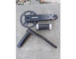 Sram SX 1×12s hajtómű 175mm karral, boostos