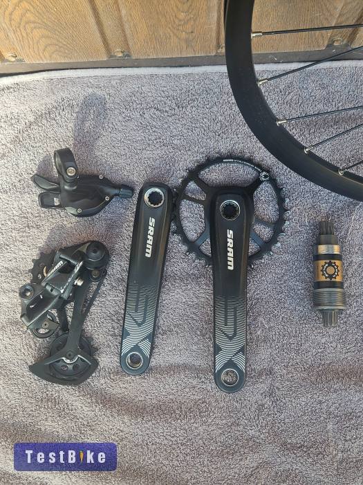 Sram SX 1x12 szett, hatsó kerékkel