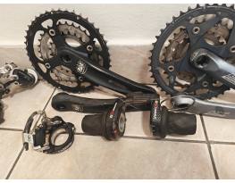 Sram X0 3x9 carbon markolatvalto 