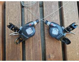 Sram X0 3x9 sebességes váltókar pár