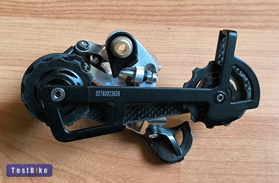 Sram X0 karbonkanalas hátsó váltó 9-es szép állapotban 