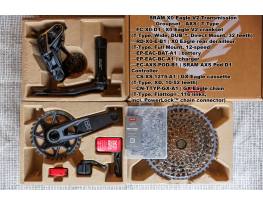Sram X0 Eagle AXS T-Type hajtásrendszer - Új 