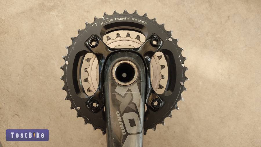 Sram X0 GXP karbon Mtb kerékpár hajtómű 2x10 seb.