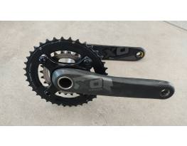 Sram X0 GXP karbon Mtb kerékpår hajtómƱ 2x10 seb.