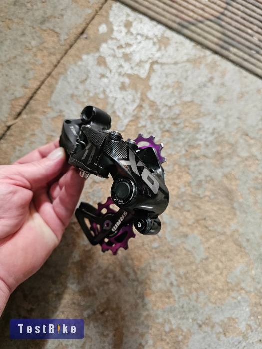 Sram X0 rövidkanalas (DH) 7 sebességes komplett váltás eladó