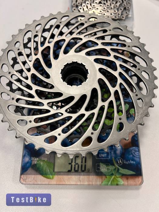 Sram XG-1295 X01 fogaskoszorú és lánc
