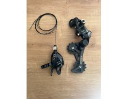 Sram XO X0 11 sebességes váltó és váltókar