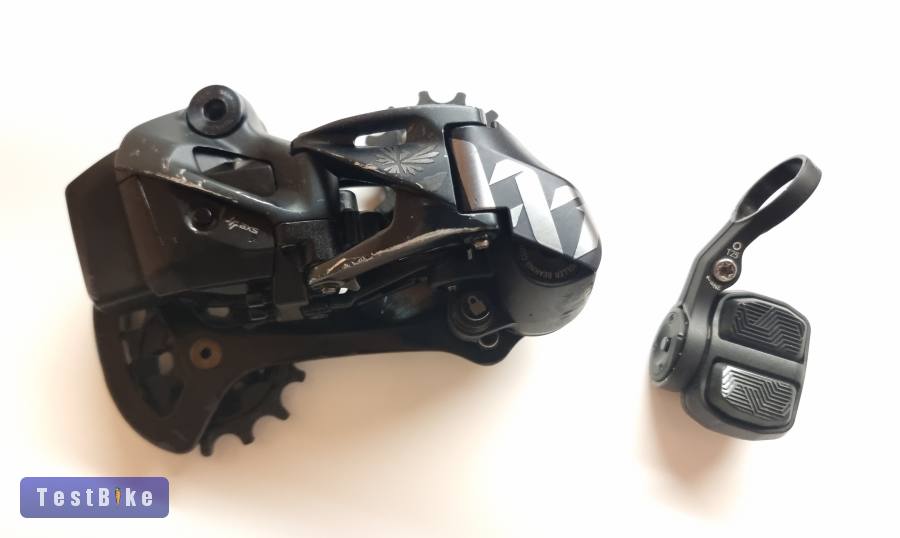 Sram XX1 Eagle AXS hátsóváltó és váltókar