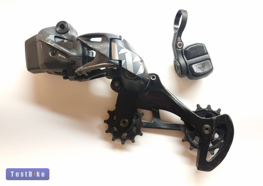 Sram XX1 Eagle AXS hátsóváltó és váltókar