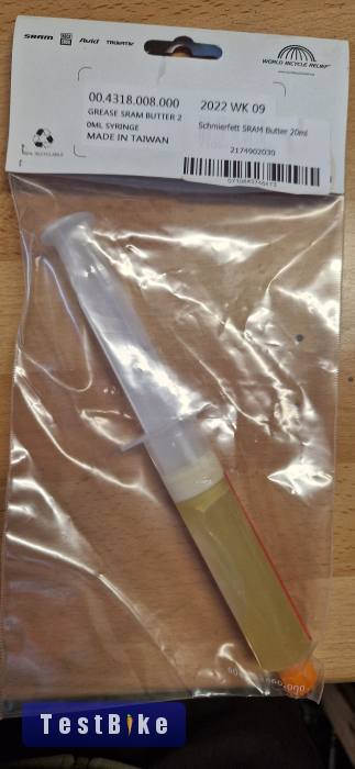 Új bontatlan Sram zsír, Rockshox olaj