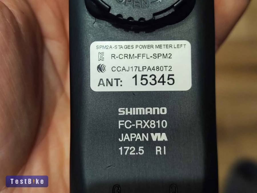 Stages shimano grx rx810-820 172,5 power meter