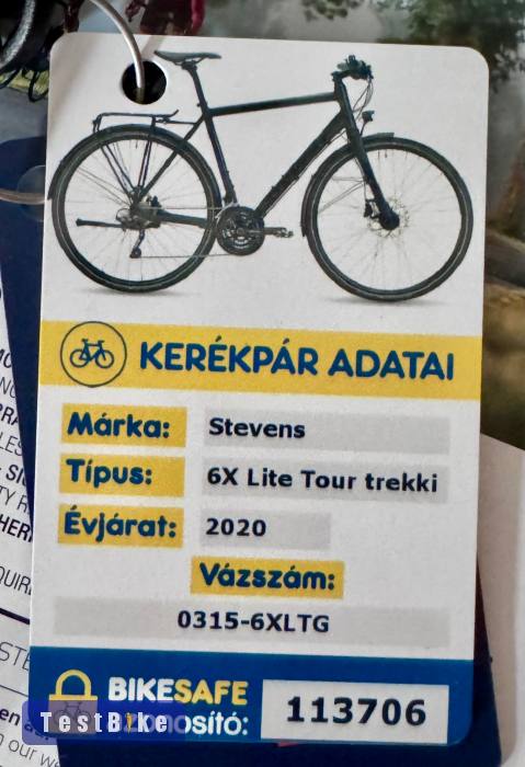 Stevens 6X Lite Tour prémium trekking kerékpár