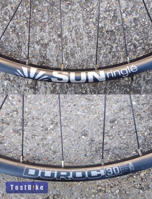 Sunringle Duroc 30 mtb kerékszett 29" első és hátsó együtt