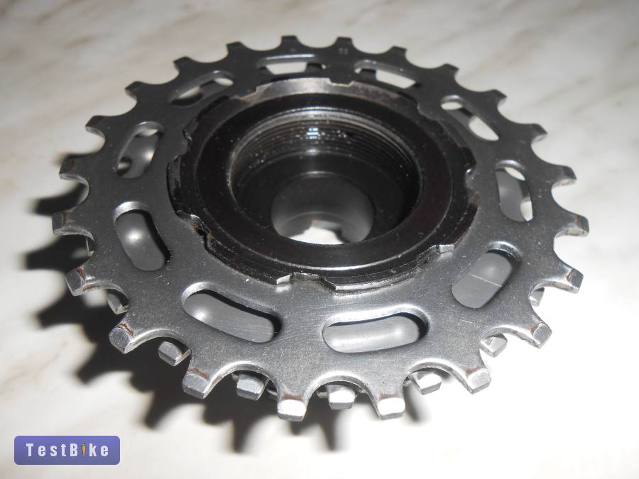 Suntour Winner, 7-es fogaskeréksor, szabadonfutó, racsni