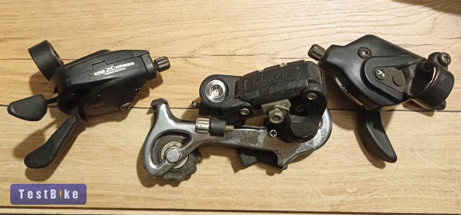 Suntour Xpress 3x7s plusz Suntour hátsó váltó 