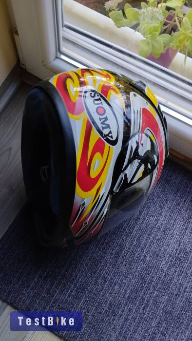 Suomy Troy Bayliss Ducati bukósisak XL méretben 