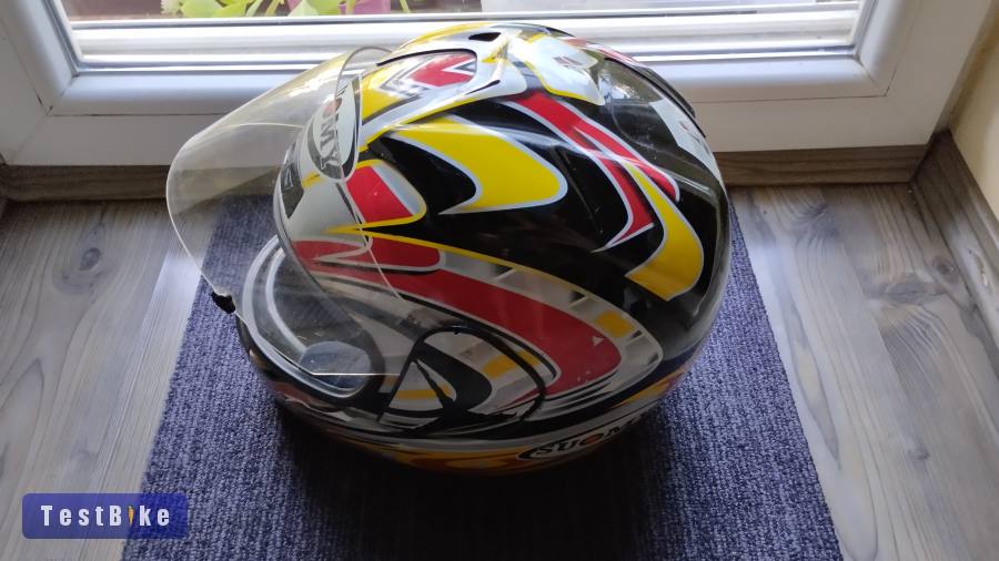 Suomy Troy Bayliss Ducati bukósisak XL méretben 
