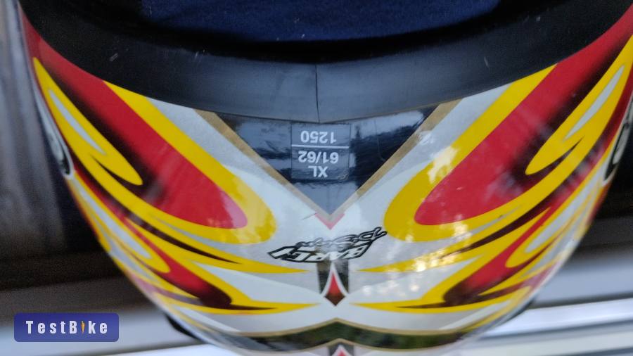 Suomy Troy Bayliss Ducati bukósisak XL méretben 