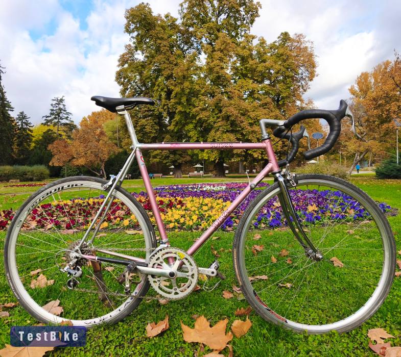Sursee Columbus csöves, Shimano 105 x Rózsaszín Párduc