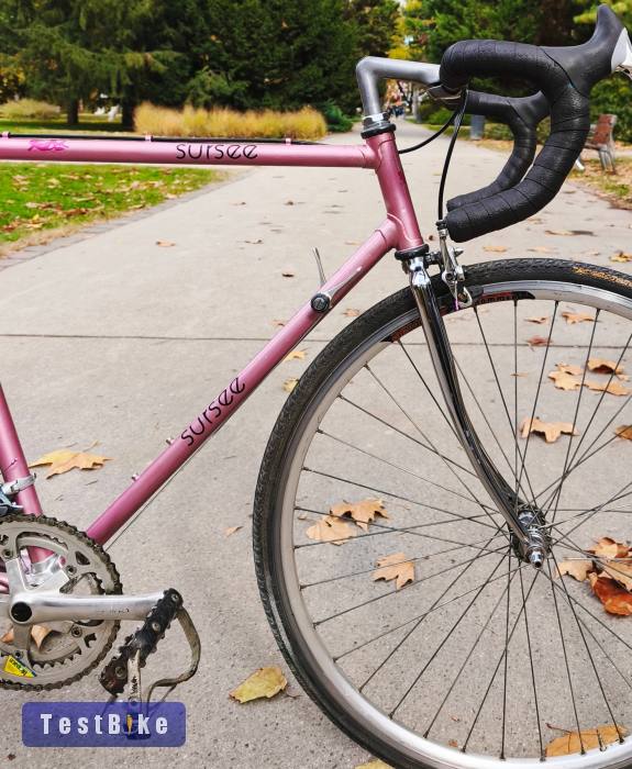 Sursee Columbus csöves, Shimano 105 x Rózsaszín Párduc