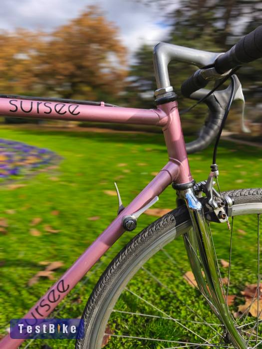 Sursee Columbus csöves, Shimano 105 x Rózsaszín Párduc