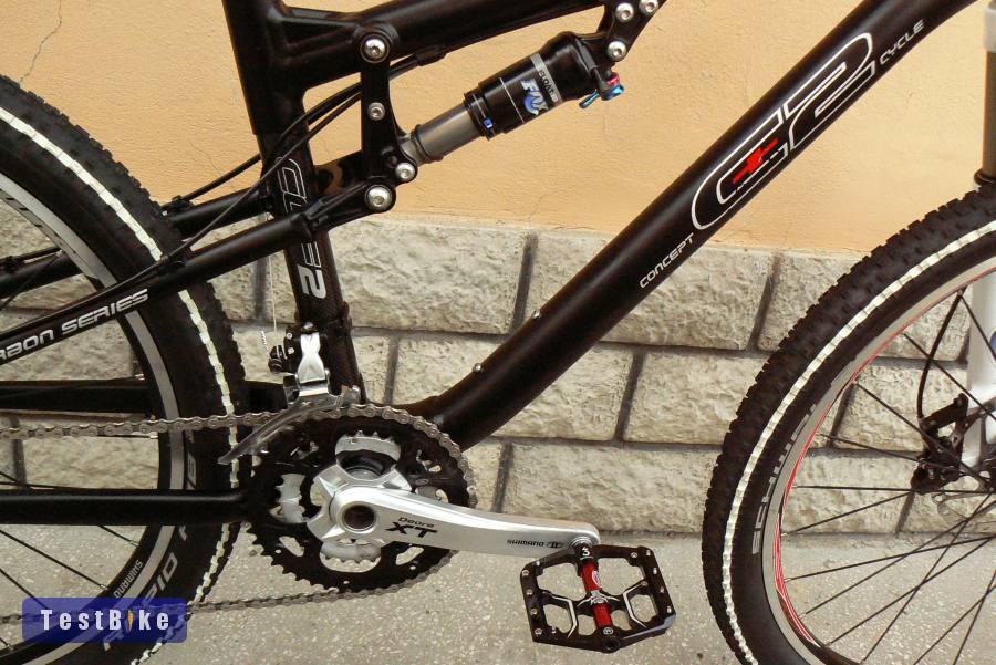 Svájci alu-karbon fully mountain bike kerékpár