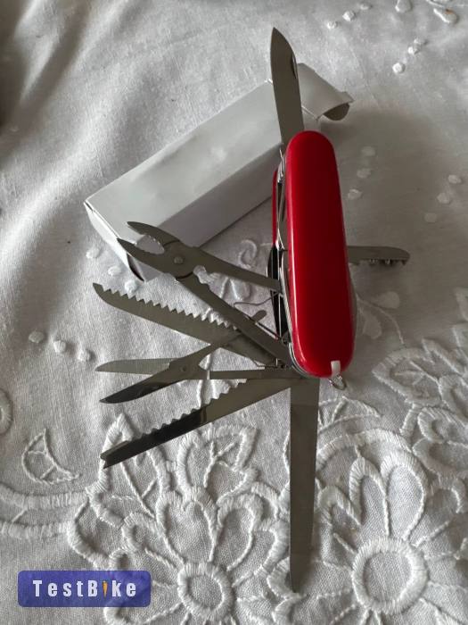 Svájci bicska multifunkciós kés 30 funkciós új 