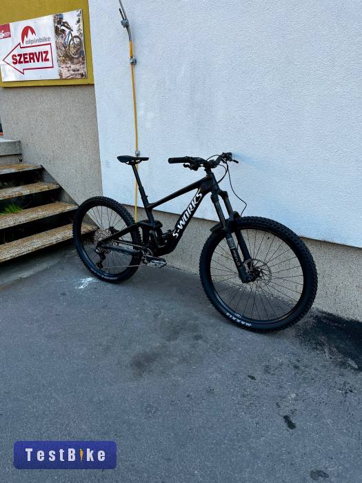 Sworks Enduro kerékpár új alkatrészekkel
