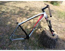 Sworks karbon mtb váz 29 Rockshox Reba Brain első teleszkóp