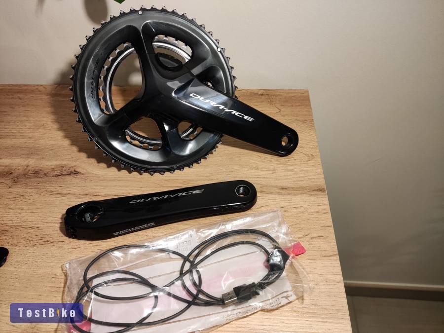 Szép állapotú Dura Ace FC-R9100-P wattmérős hajtómű 