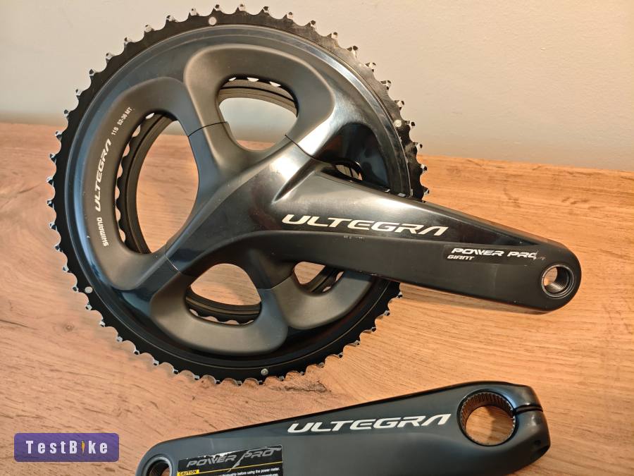 Szép állapotú Ultegra 8000 kétoldalú wattmérős hajtómű 2×11